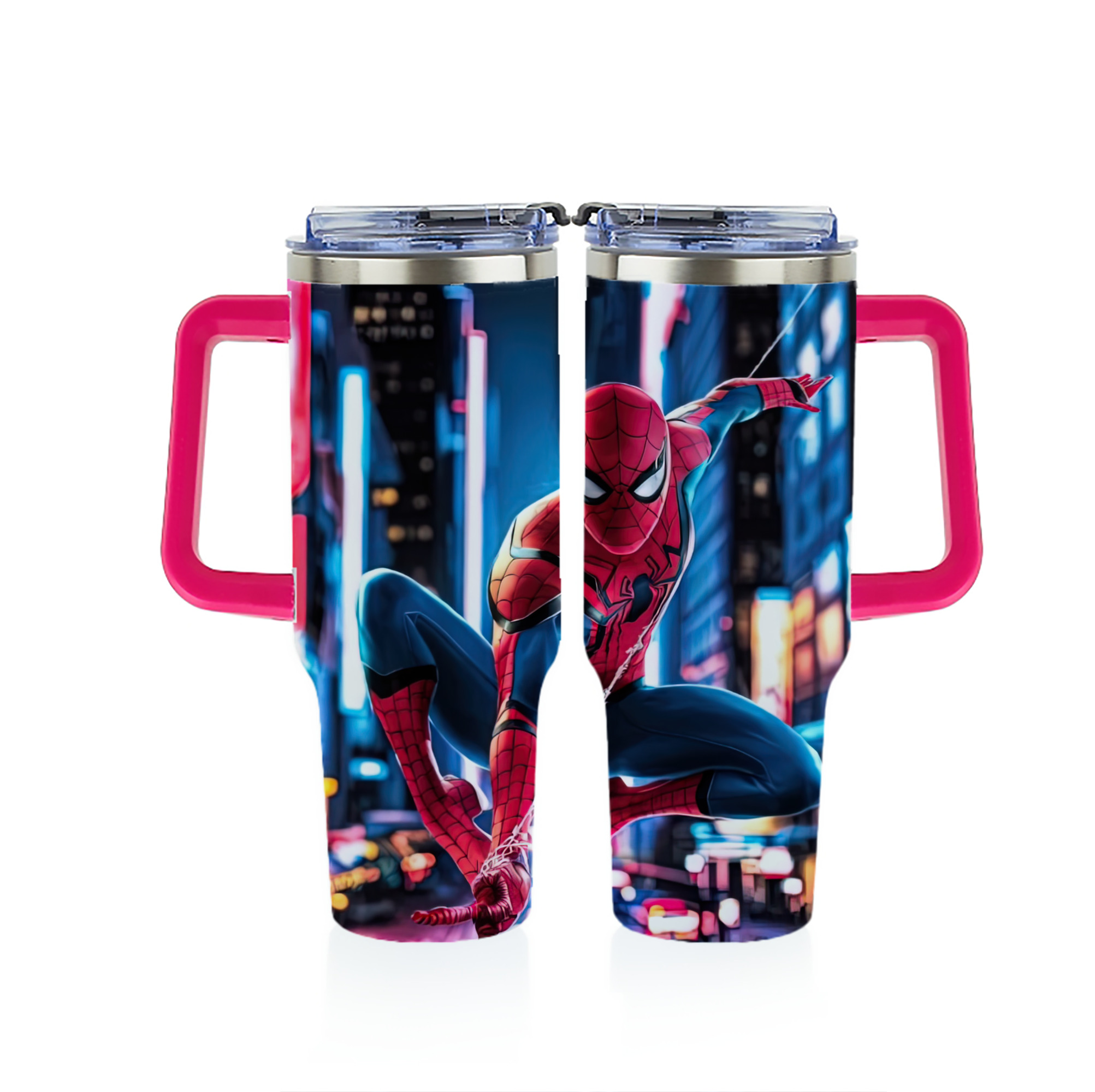（画像用） Spider Man スパイダーマン 1200ｍLフルプリント車用タンブラー